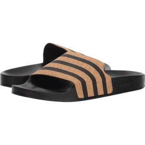 imageadidas Womens Adilette Slide SandalCore BlackCore BlackSupplier Colour