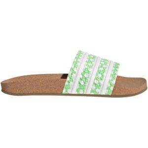 imageadidas Womens Adilette Slide SandalGlory MintCloud WhiteGum