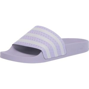 imageadidas Womens Adilette Slide SandalPurple TintWhitePurple Tint