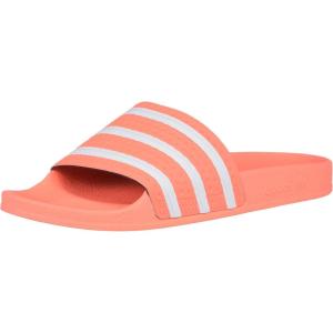 imageadidas Womens Adilette Slide SandalSemi Flash OrangeWhiteSemi Flash Orange