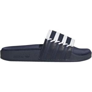 imageadidas Womens Adilette SlideNavyWht
