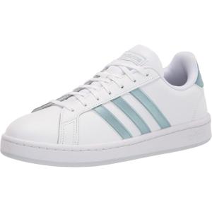 imageadidas Womens Grand Court SneakerWhiteVision MetallicHalo Blue