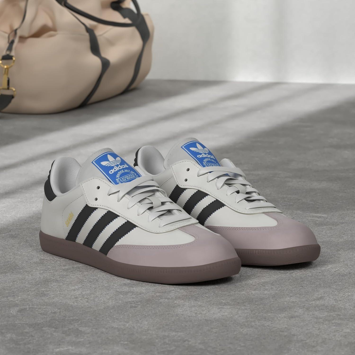 imageadidas Mens Samba OG SneakersWhiteBlackGranite
