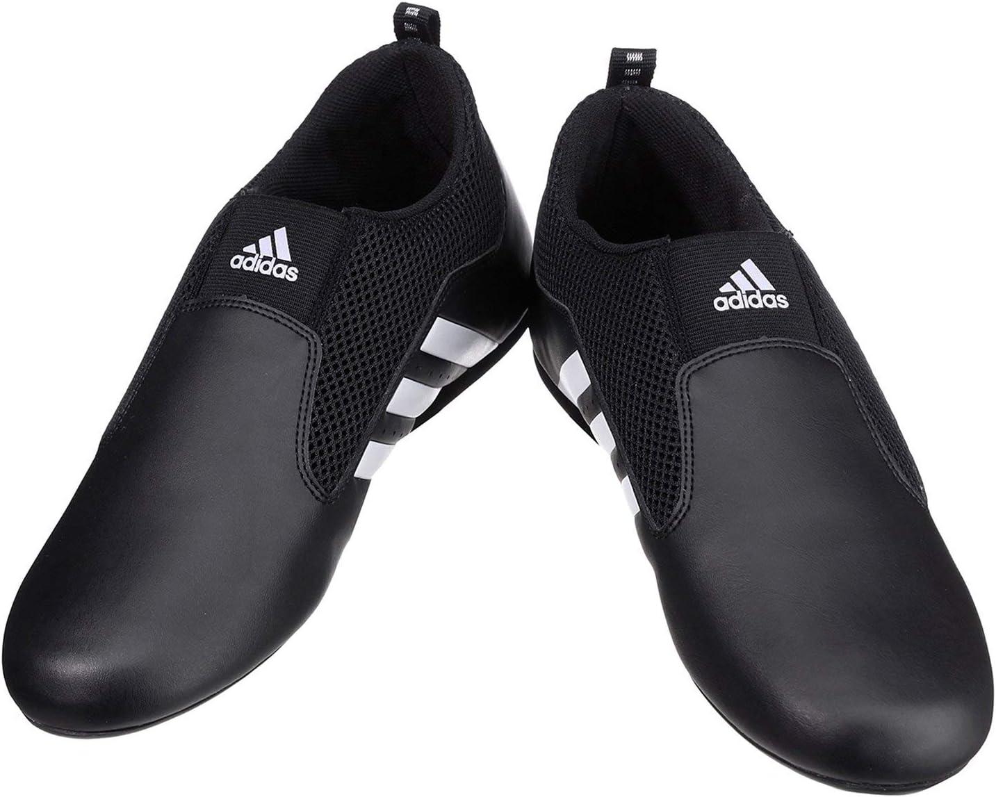 imageadidas Mens Taekwondo Karate Martial Arts Shoes Adult Kids Women Contestant TrainersBlack White