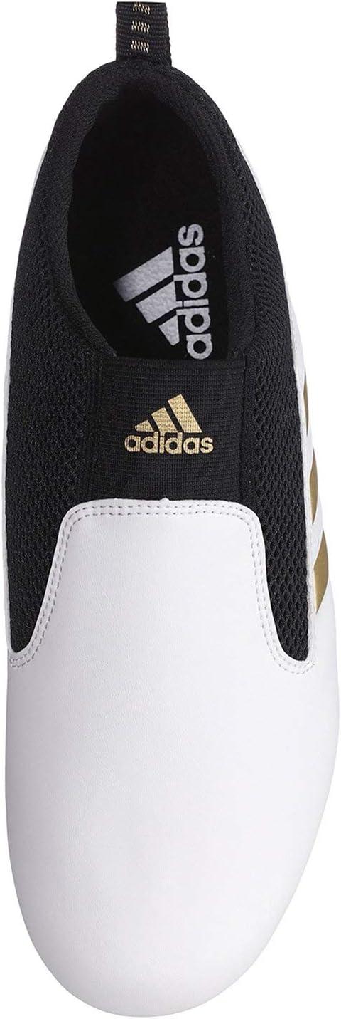 imageadidas Mens Taekwondo Karate Martial Arts Shoes Adult Kids Women Contestant TrainersWhite Gold