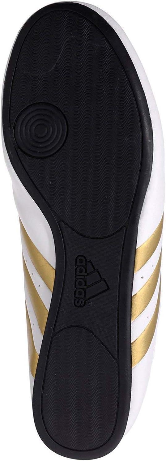 imageadidas Mens Taekwondo Karate Martial Arts Shoes Adult Kids Women Contestant TrainersWhite Gold
