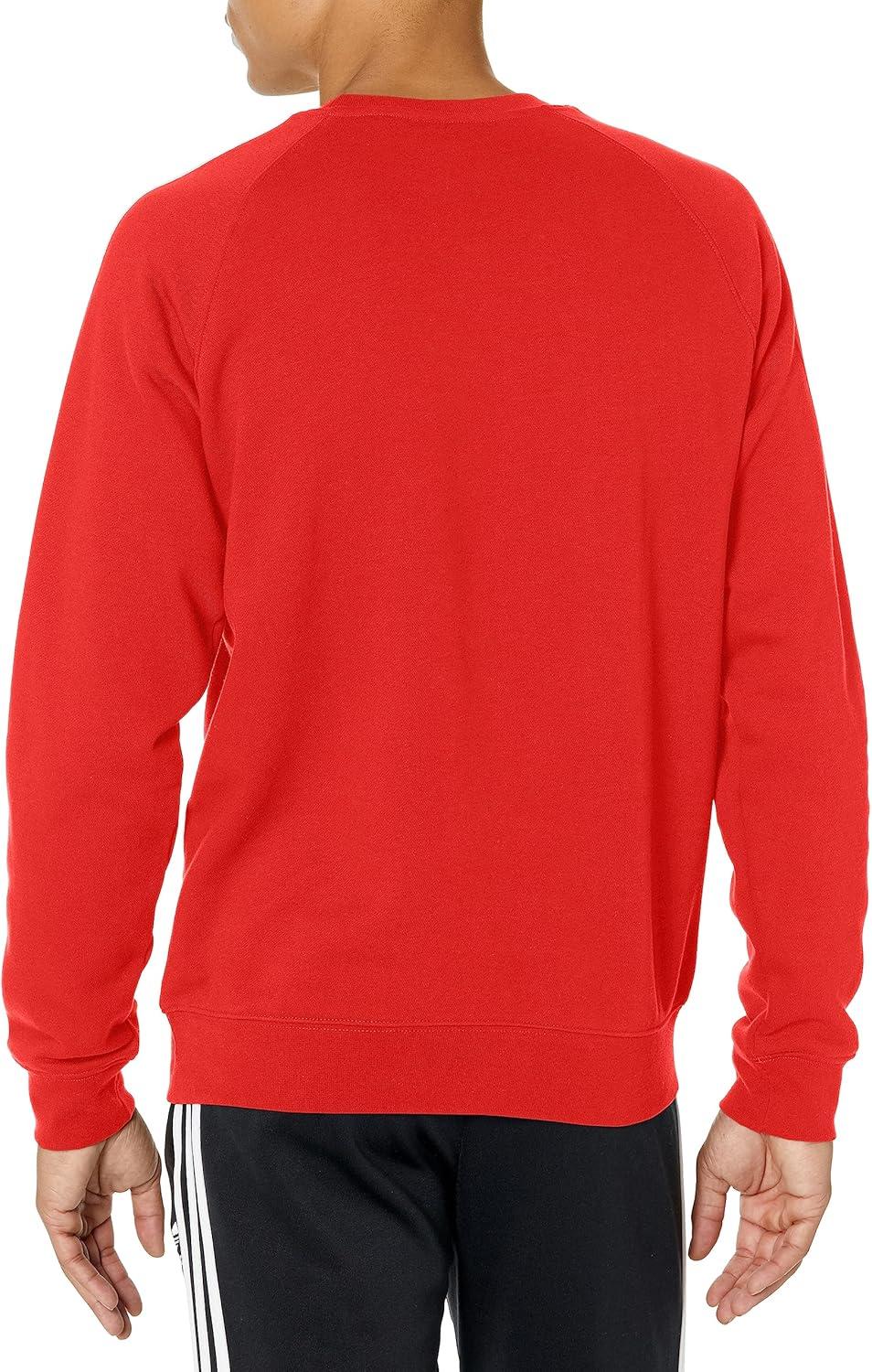 imageadidas Originals Mens Adicolor Classics 3Stripes CrewBetter Scarlet