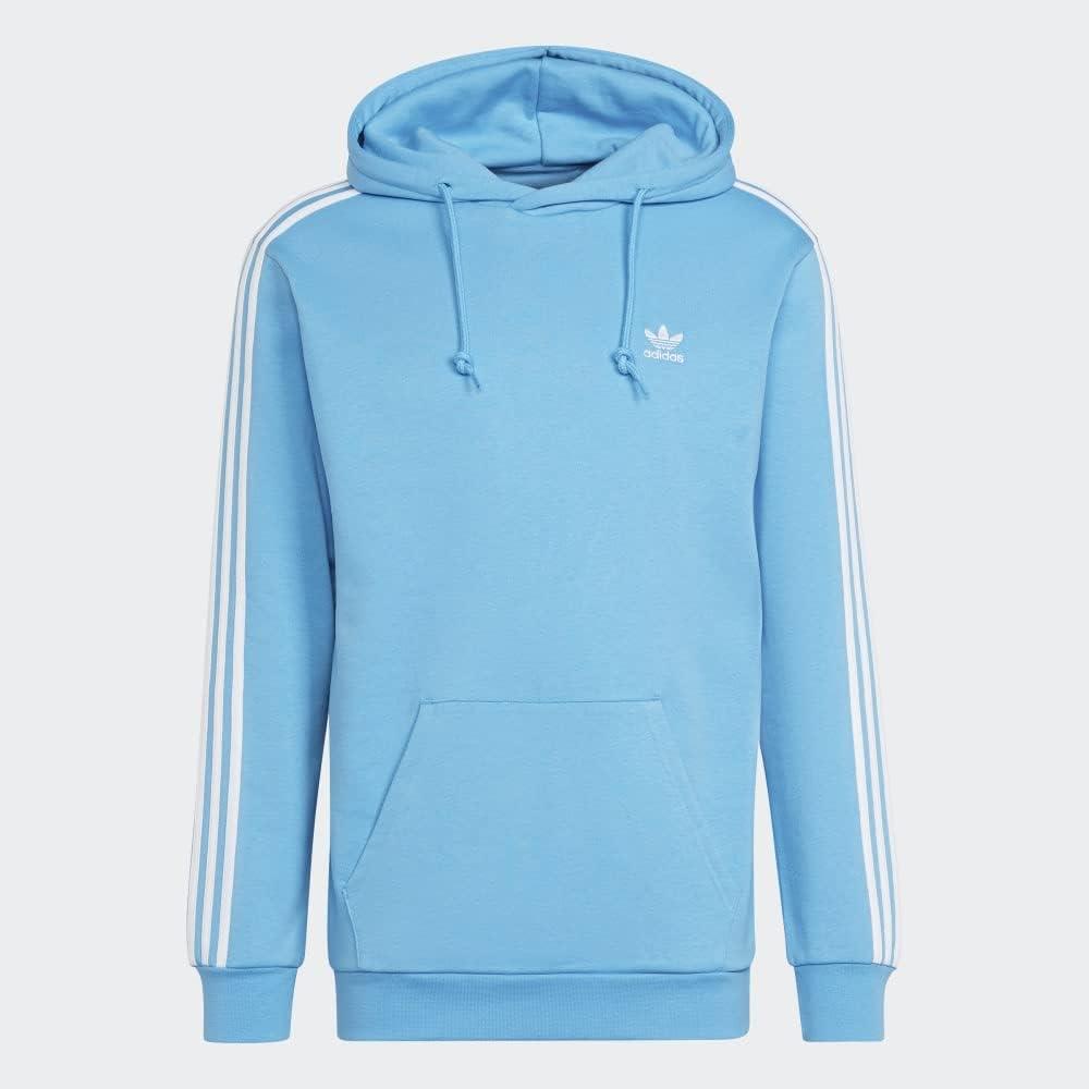 imageadidas Originals Mens Adicolor Classics 3Stripes HoodieSky Rush