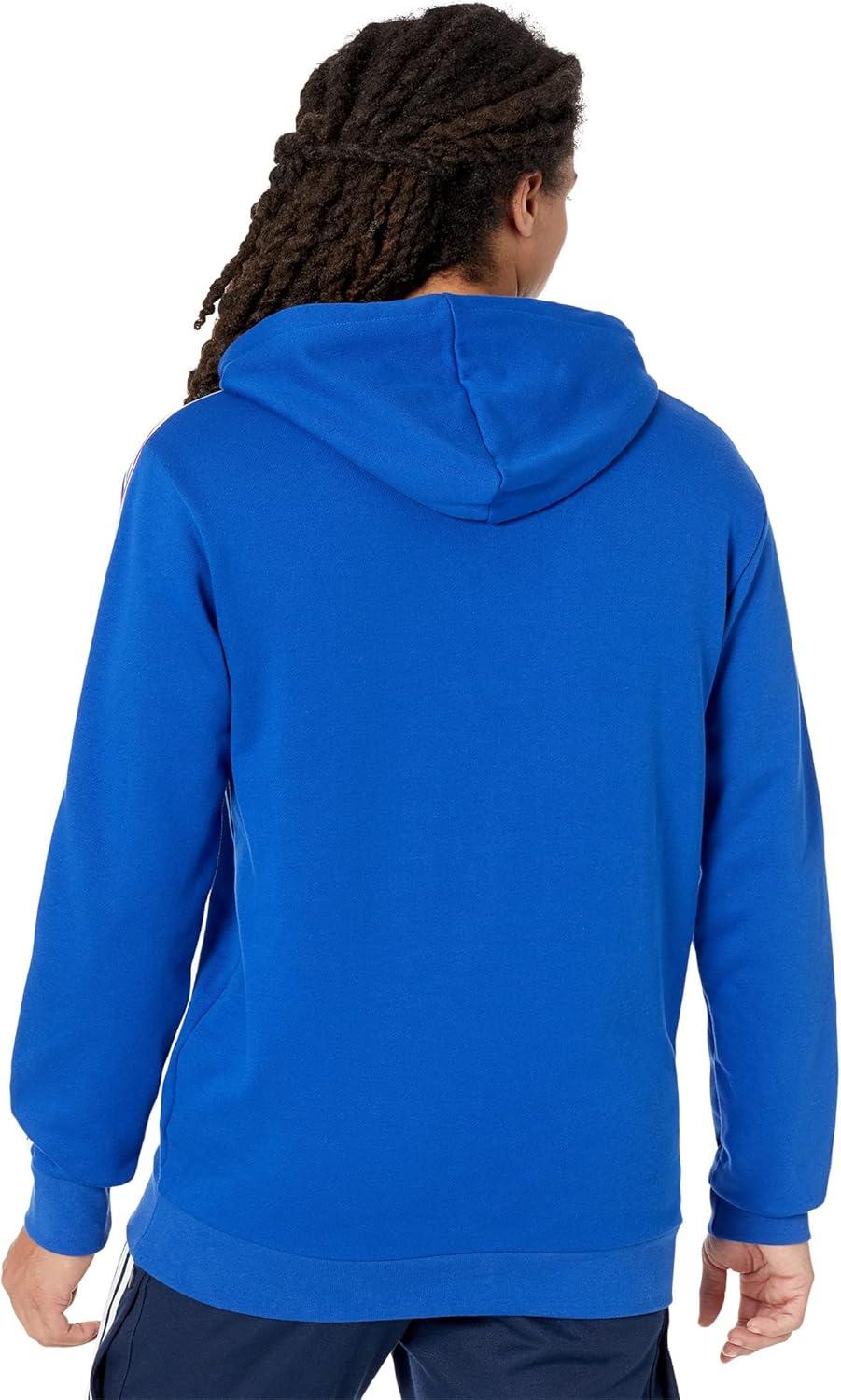 imageadidas Originals Mens Adicolor Classics 3Stripes HoodieTeam Royal BlueGold MetallicWhiteTeam Power Red