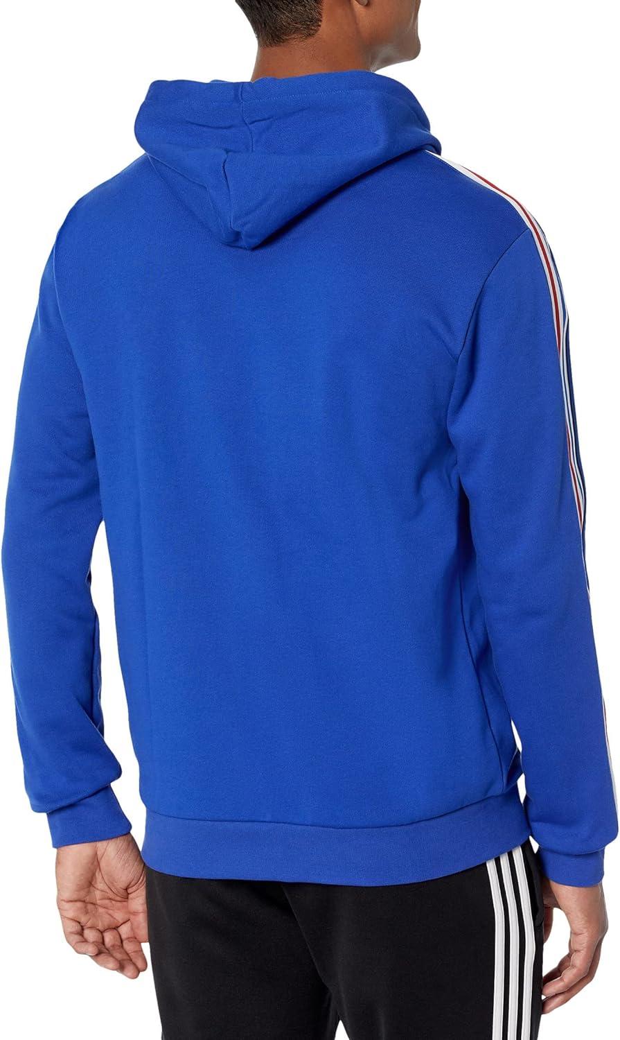 imageadidas Originals Mens Adicolor Classics 3Stripes HoodieTeam Royal BlueGold MetallicWhiteTeam Power Red