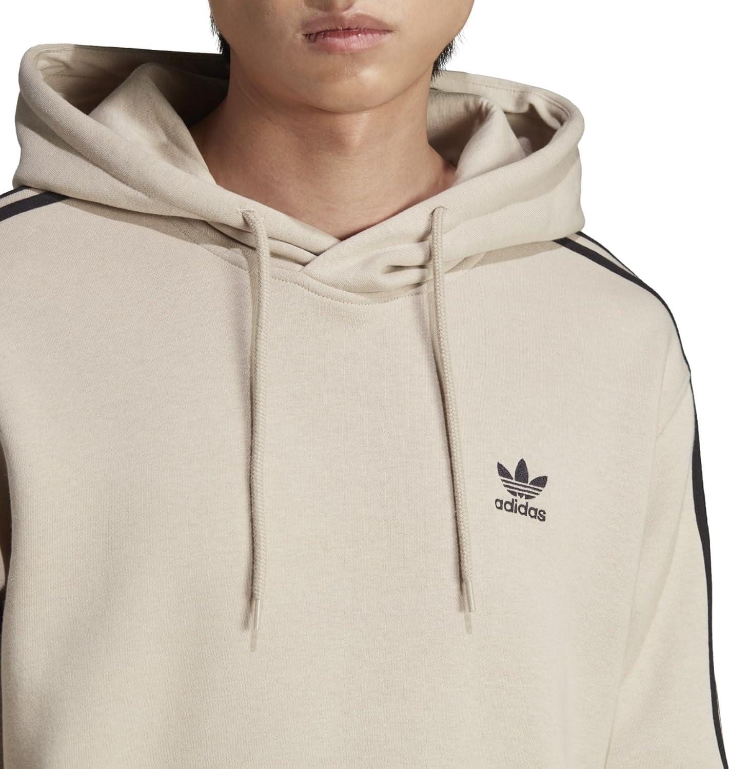 imageadidas Originals Mens Adicolor Classics 3Stripes HoodieWonder Beige