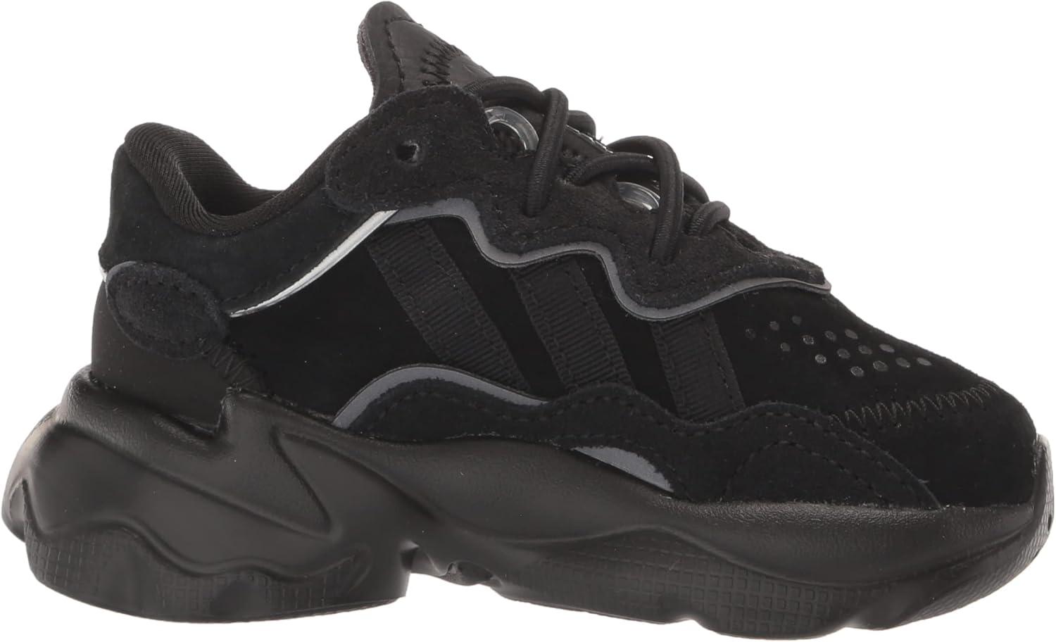 imageadidas Originals Mens Ozweego SneakerBlackBlackNight Metallic