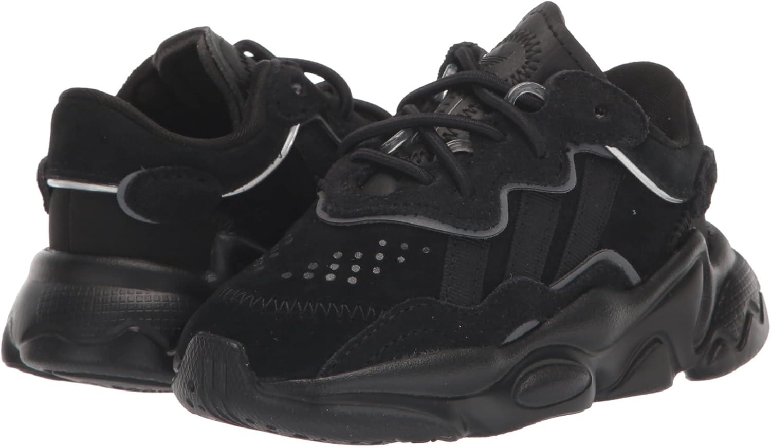 imageadidas Originals Mens Ozweego SneakerBlackBlackNight Metallic