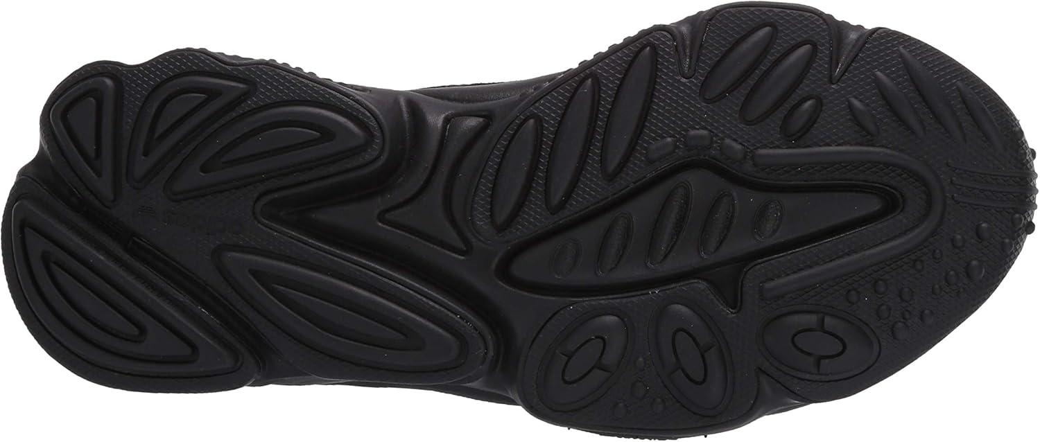 imageadidas Originals Mens Ozweego SneakerBlackBlackTrace Grey Metallic