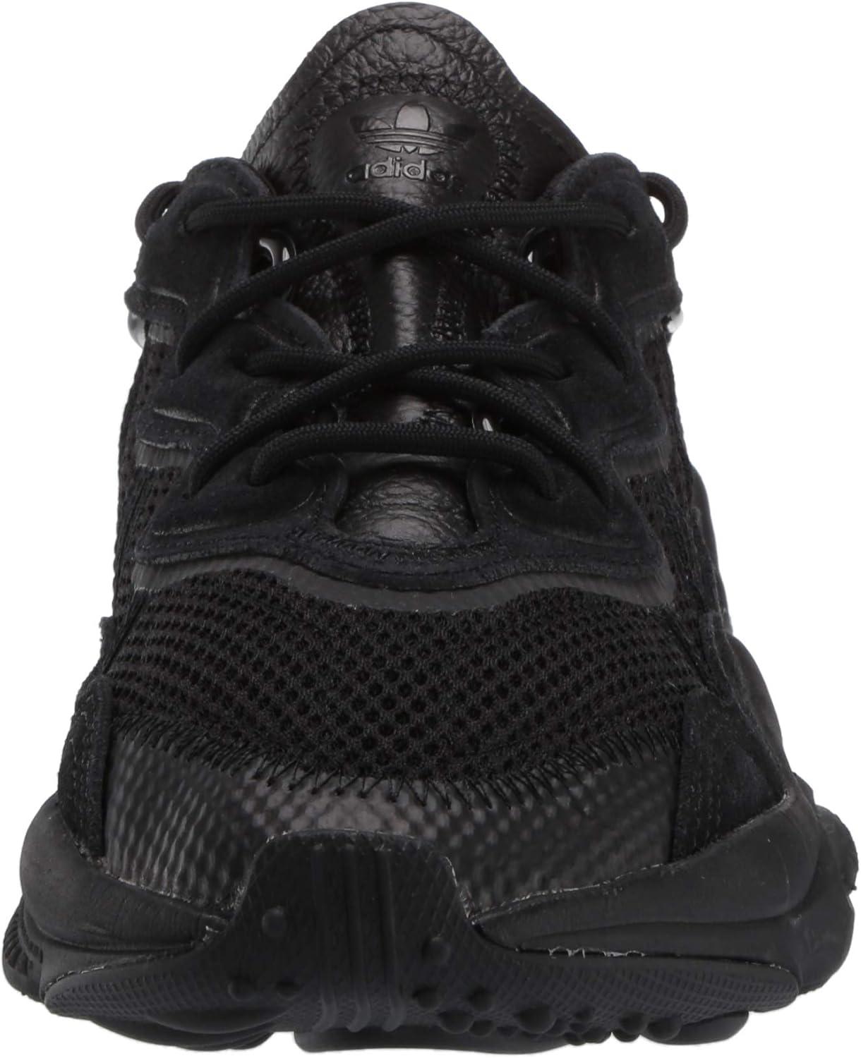 imageadidas Originals Mens Ozweego SneakerBlackBlackTrace Grey Metallic