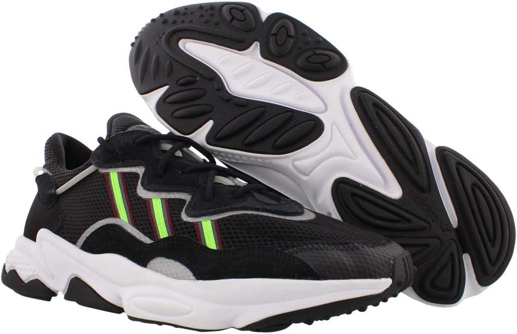imageadidas Originals Mens Ozweego SneakerBlackLime