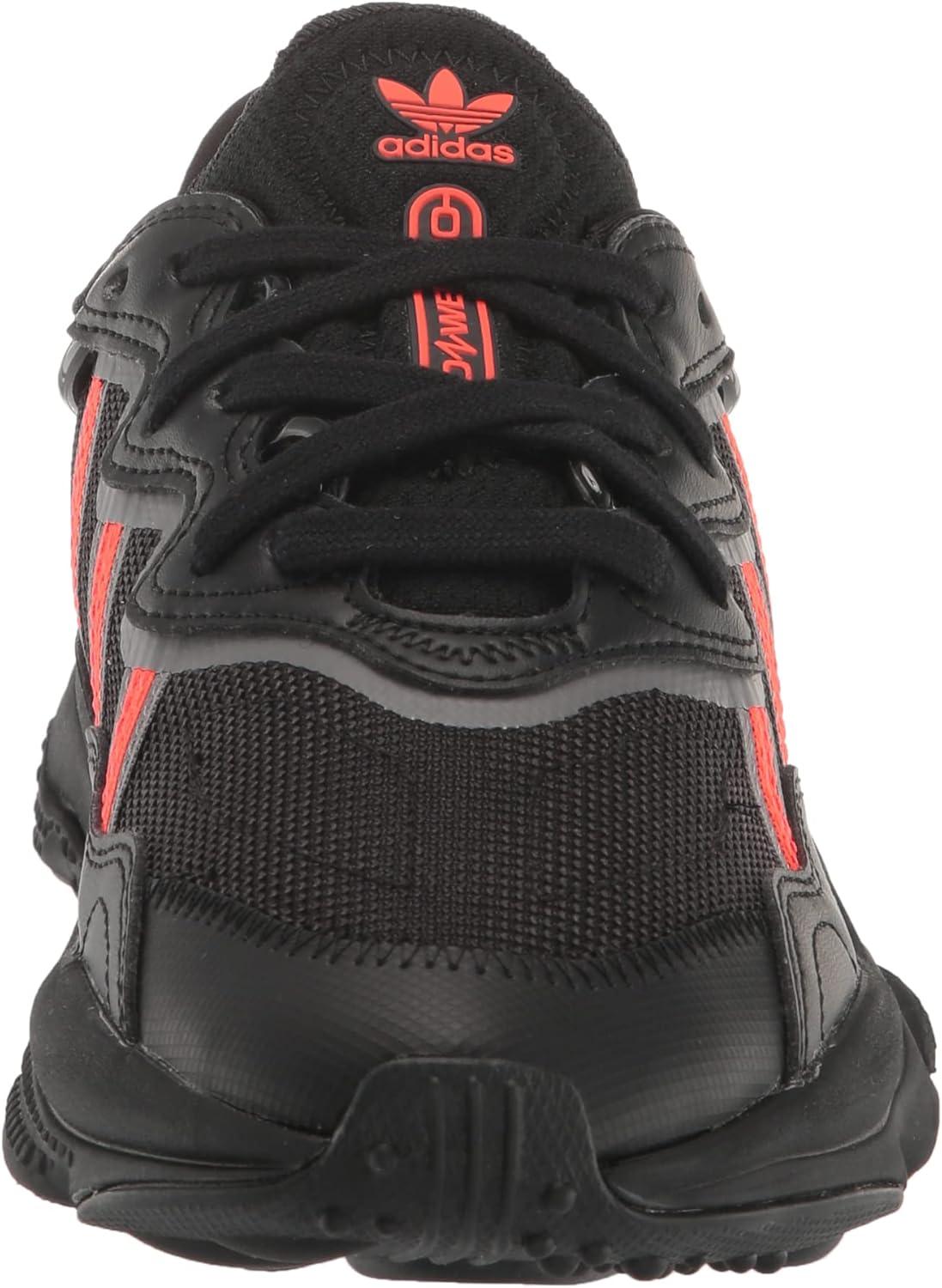 imageadidas Originals Mens Ozweego SneakerBlackSolar RedGrey