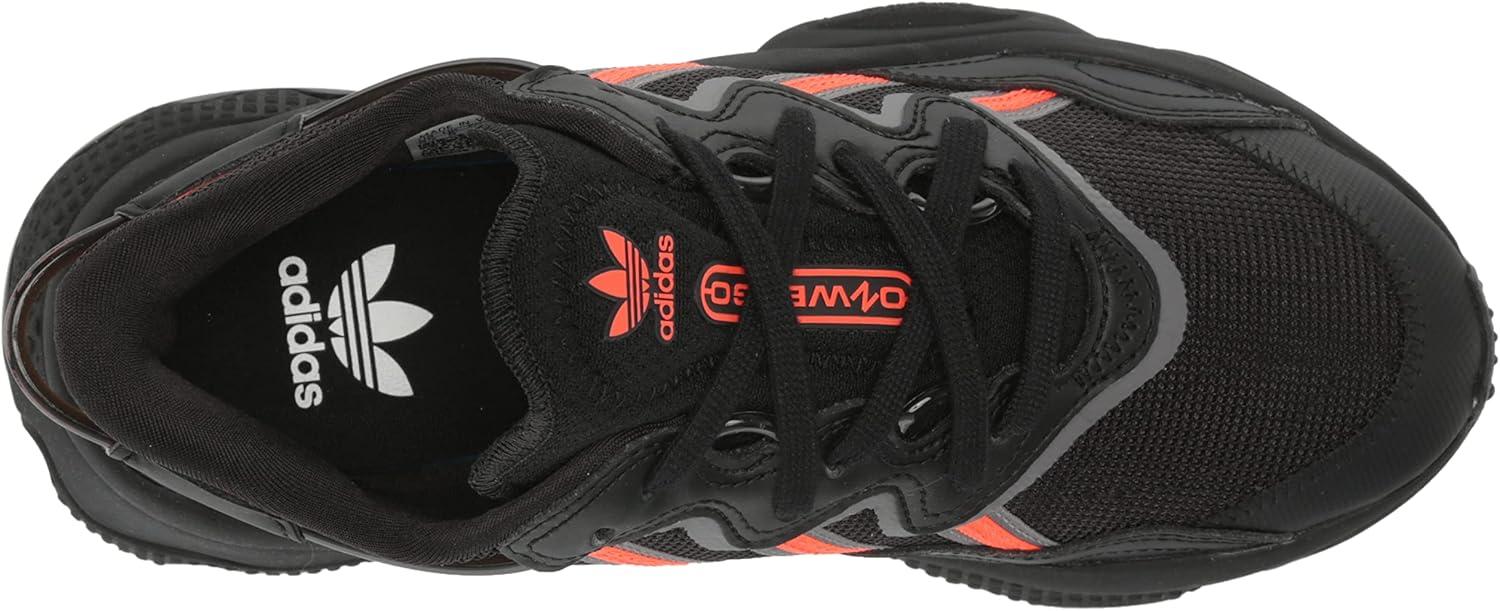 imageadidas Originals Mens Ozweego SneakerBlackSolar RedGrey
