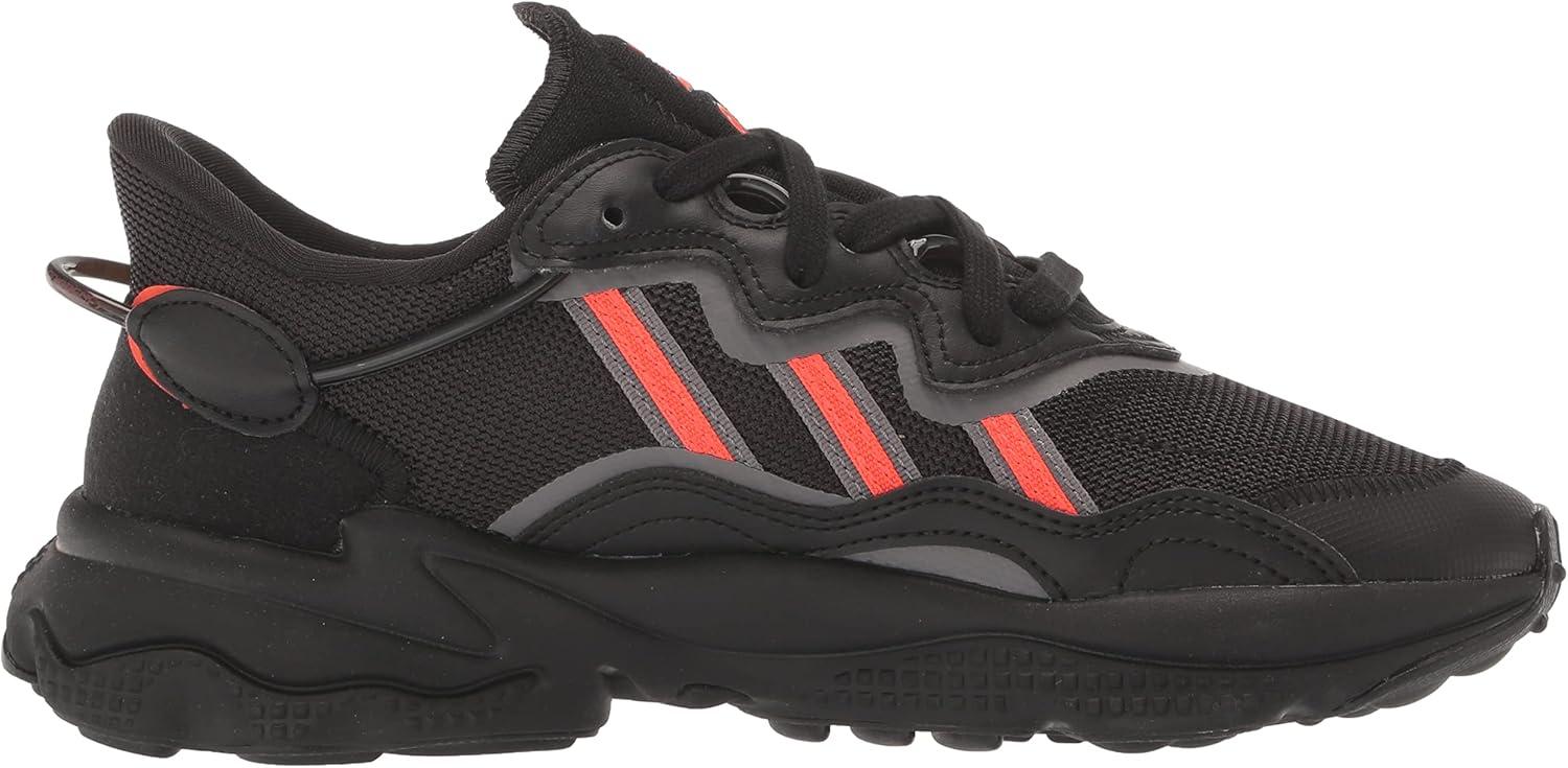 imageadidas Originals Mens Ozweego SneakerBlackSolar RedGrey