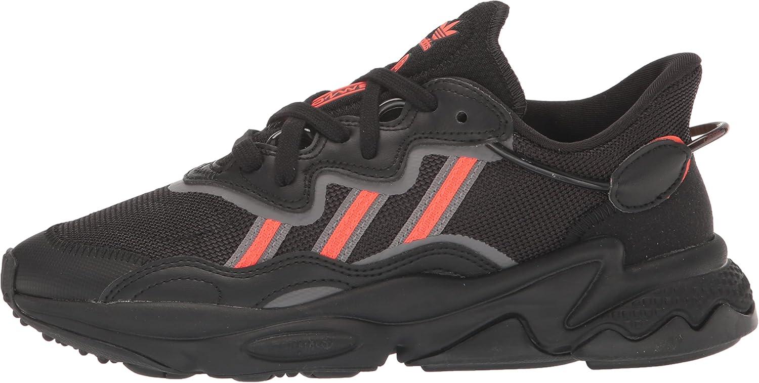 imageadidas Originals Mens Ozweego SneakerBlackSolar RedGrey