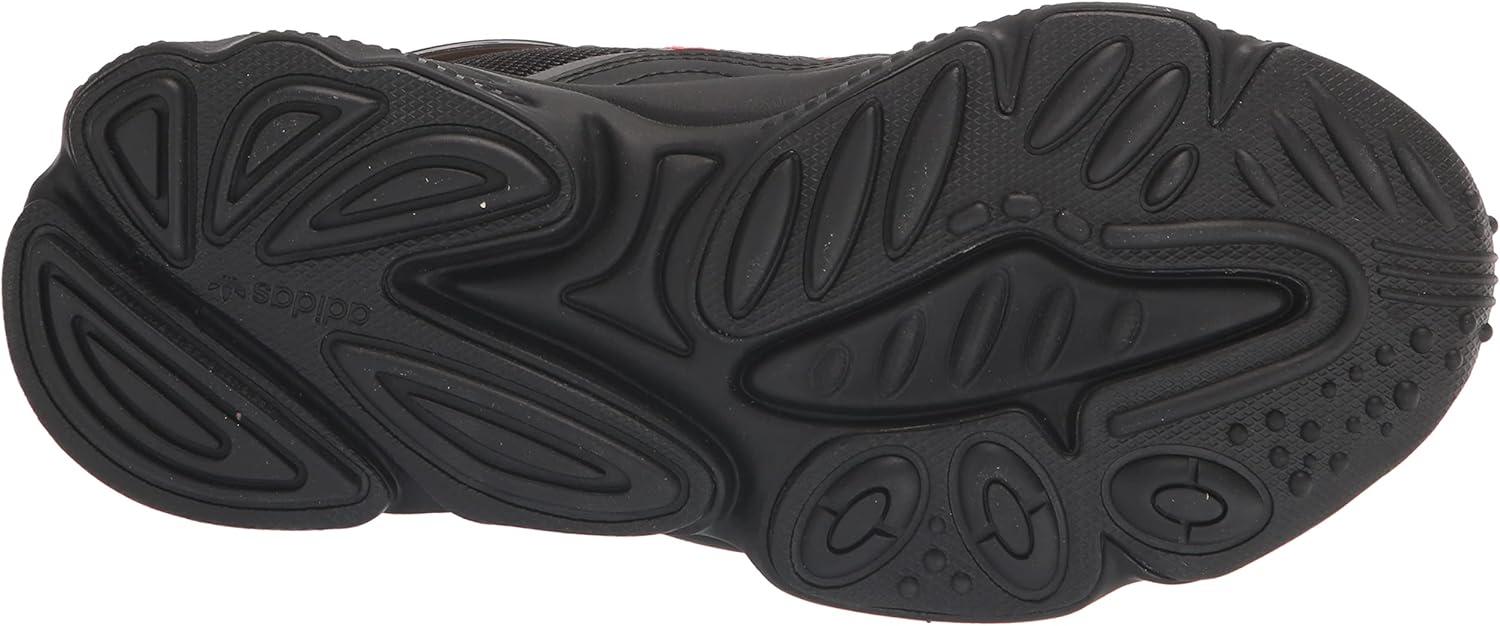 imageadidas Originals Mens Ozweego SneakerBlackSolar RedGrey