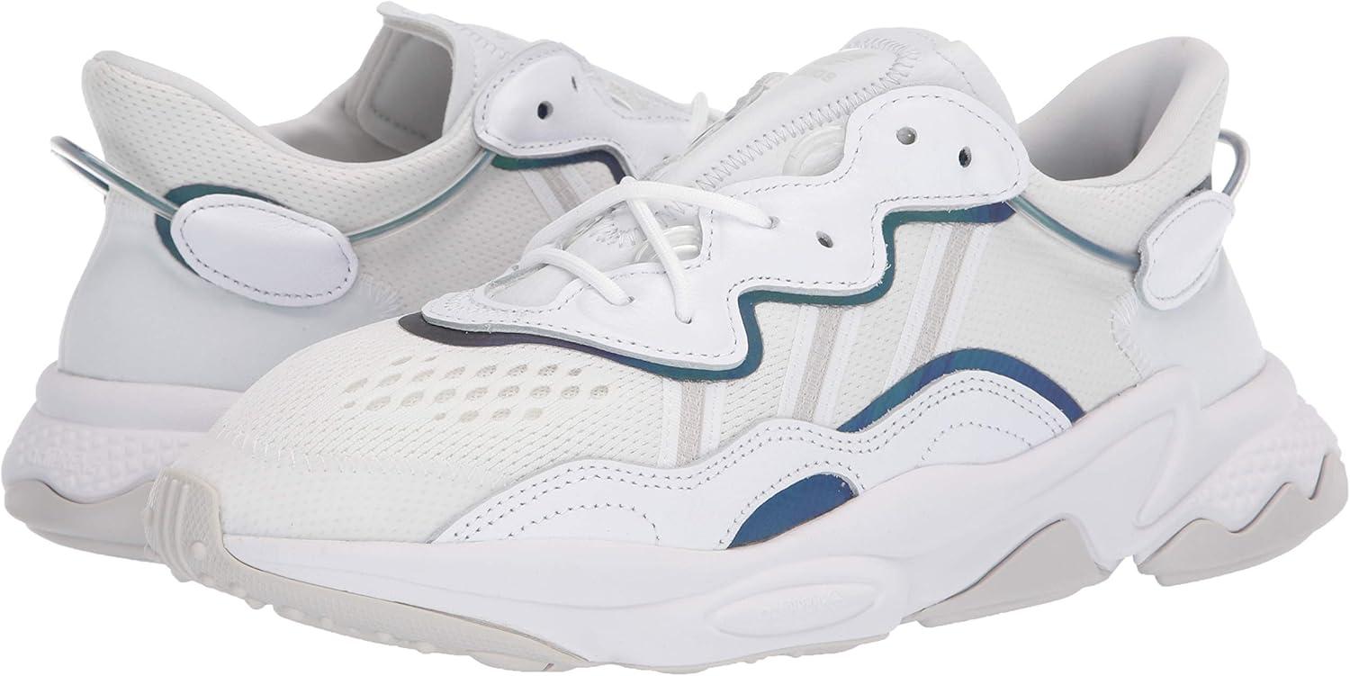 imageadidas Originals Mens Ozweego SneakerFtwr WhiteGrey OneCrystal White