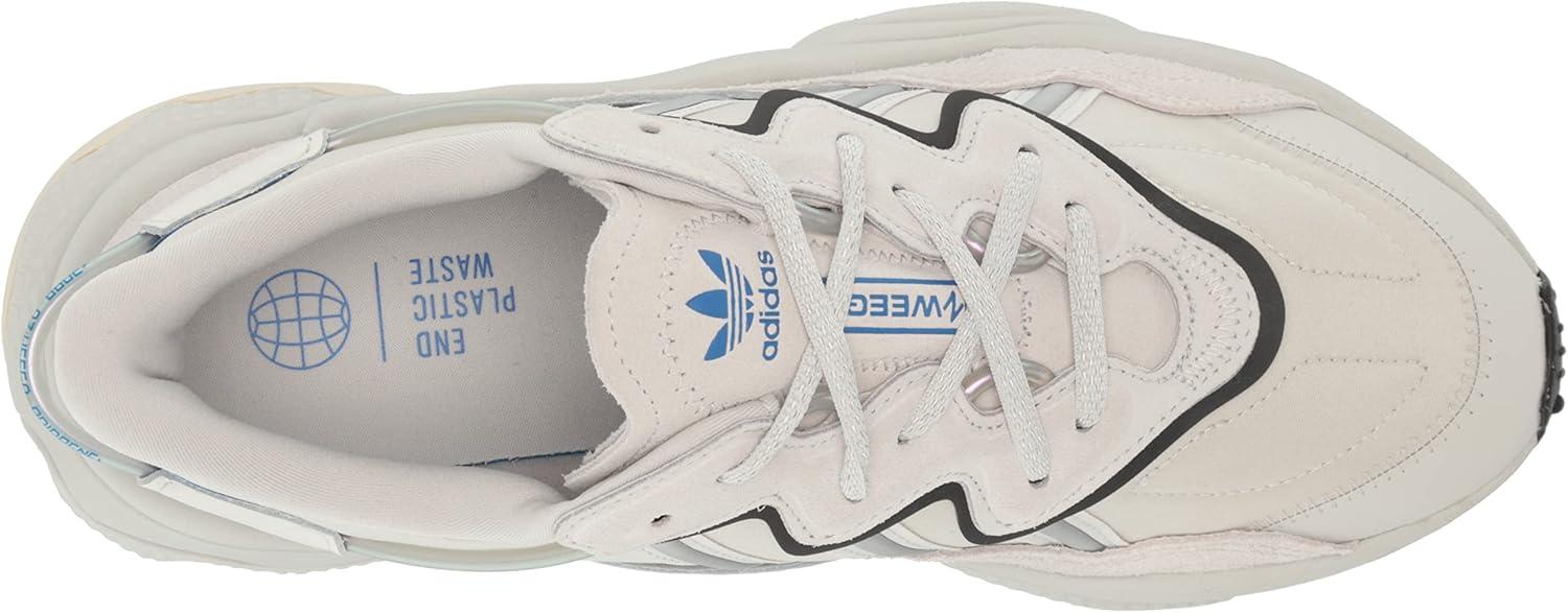 imageadidas Originals Mens Ozweego SneakerGrey OneCrystal WhiteSilver Metallic