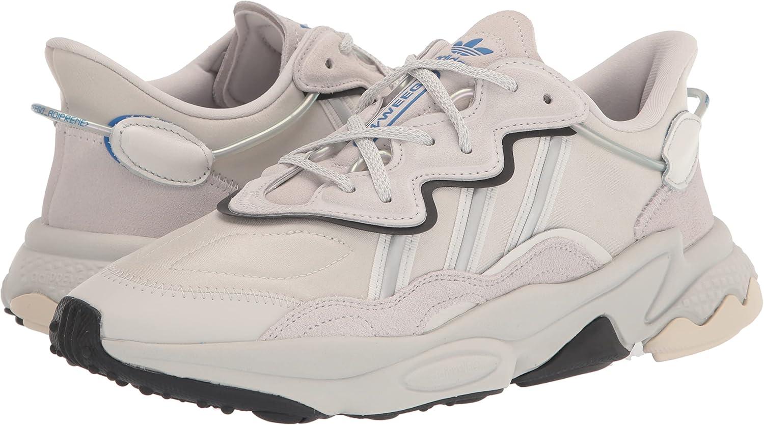 imageadidas Originals Mens Ozweego SneakerGrey OneCrystal WhiteSilver Metallic