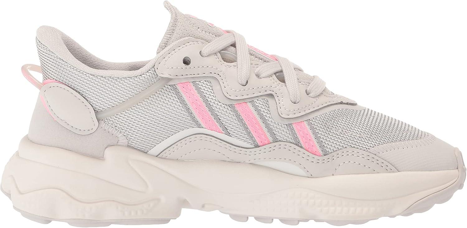 imageadidas Originals Mens Ozweego SneakerGreyCrystal WhiteBeam Pink