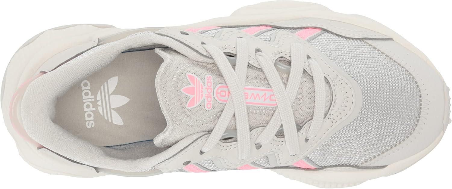imageadidas Originals Mens Ozweego SneakerGreyCrystal WhiteBeam Pink