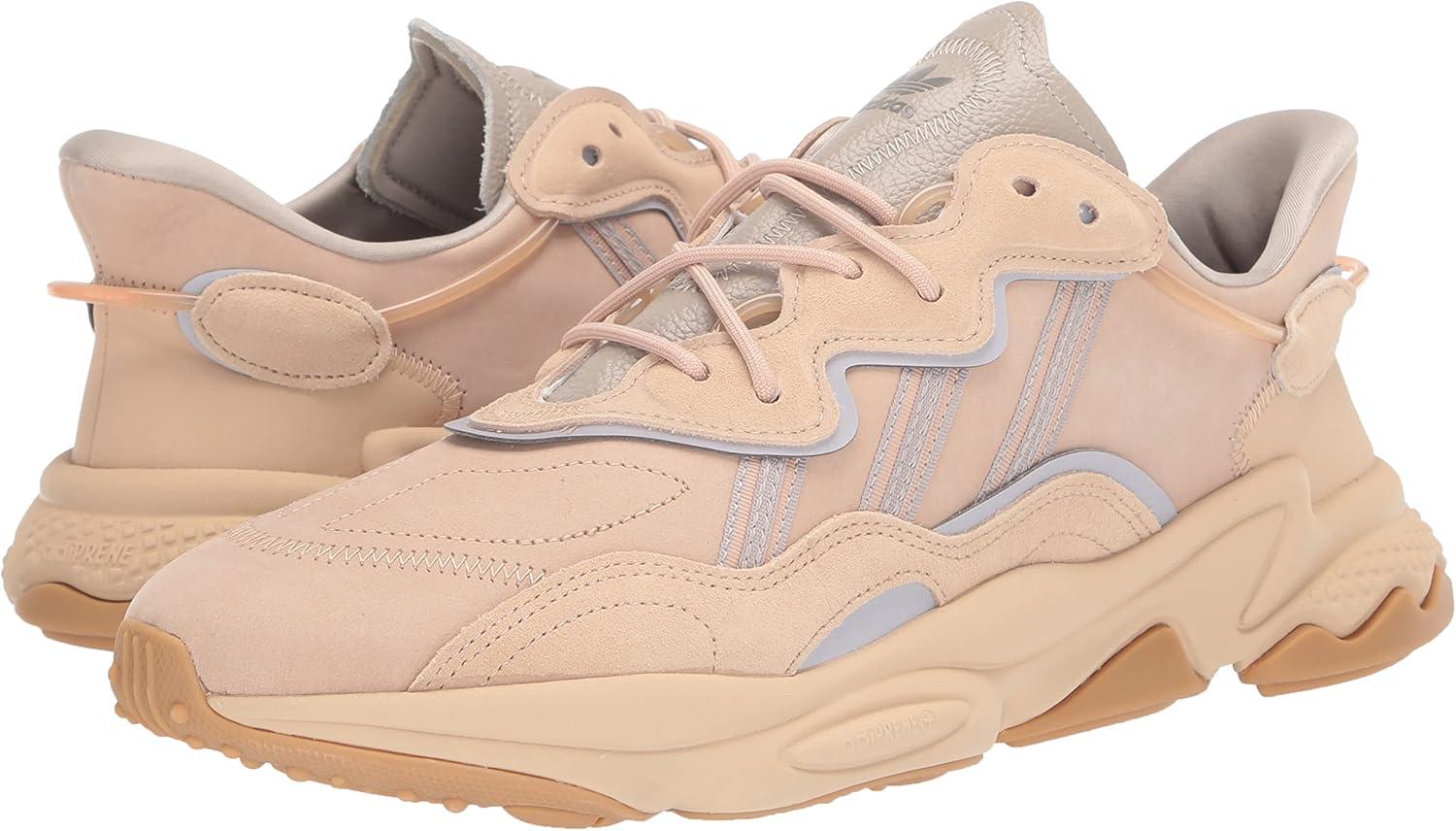 imageadidas Originals Mens Ozweego SneakerSt Pale NudeLight BrownSolar Red