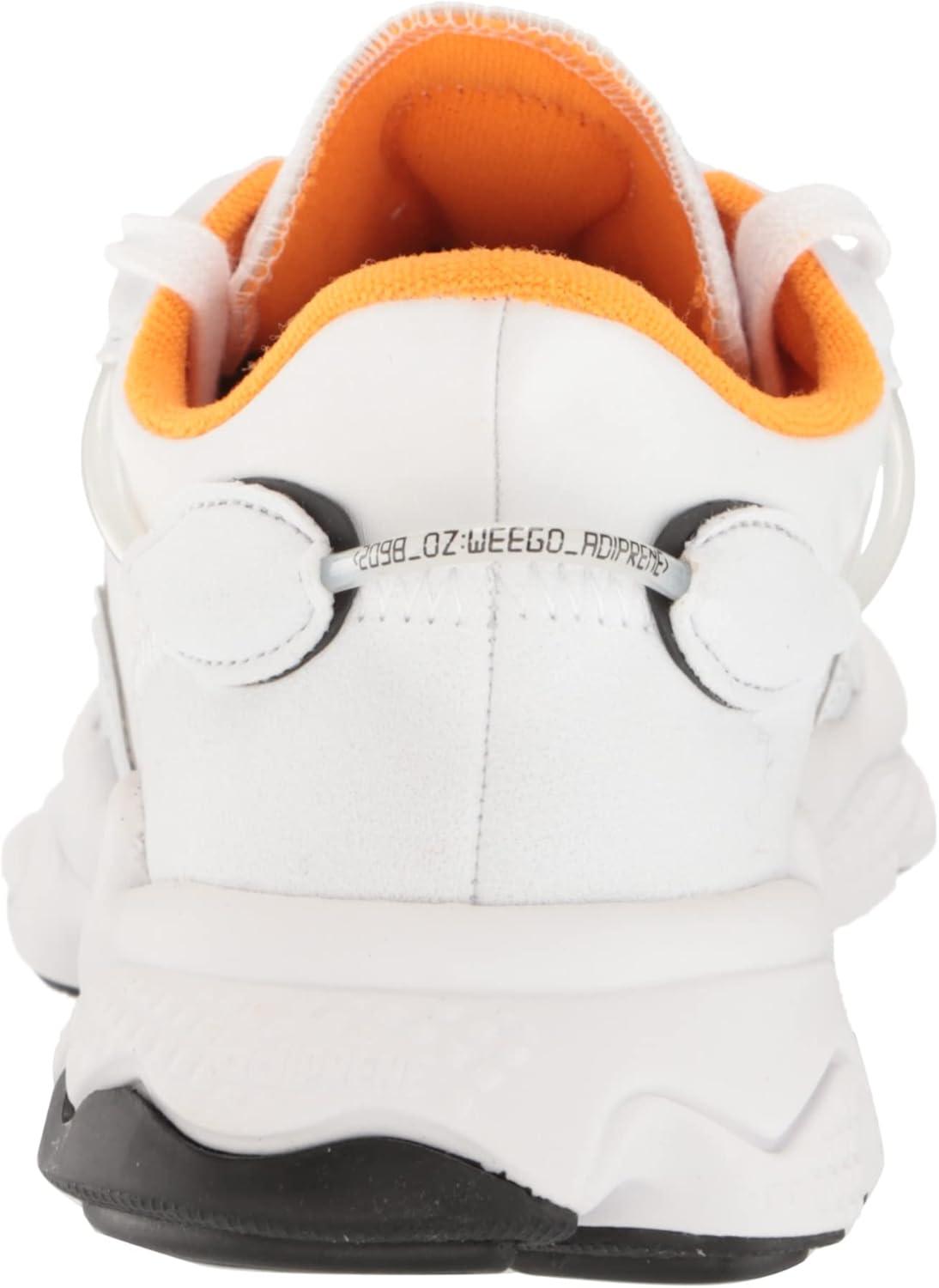 imageadidas Originals Mens Ozweego SneakerWhiteGrey OneOrange Rush