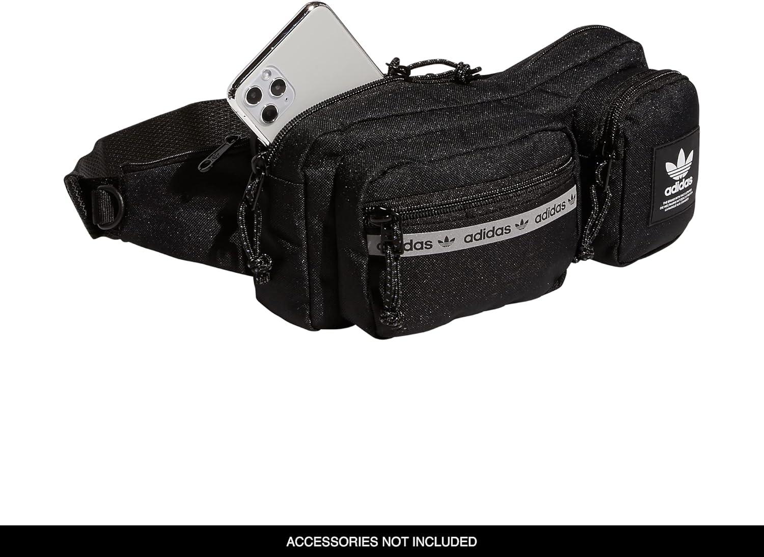 imageadidas Originals Originals Rectangle Crossbody BagBlackWhite