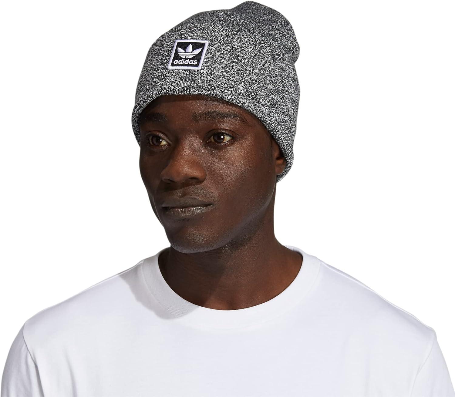 imageadidas Originals Tall Utility Cuff BeanieBlackwhiteBlackWhite