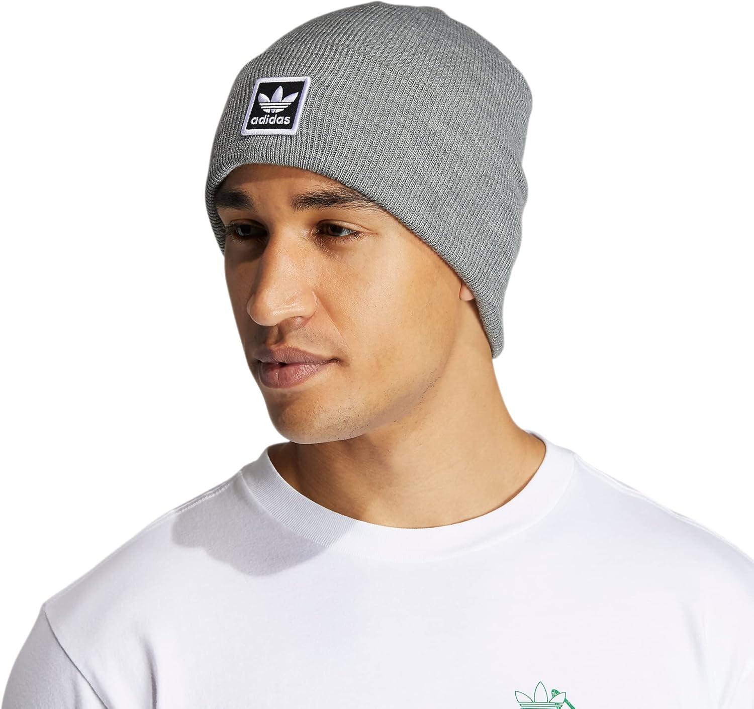 imageadidas Originals Tall Utility Cuff BeanieHeather Grey