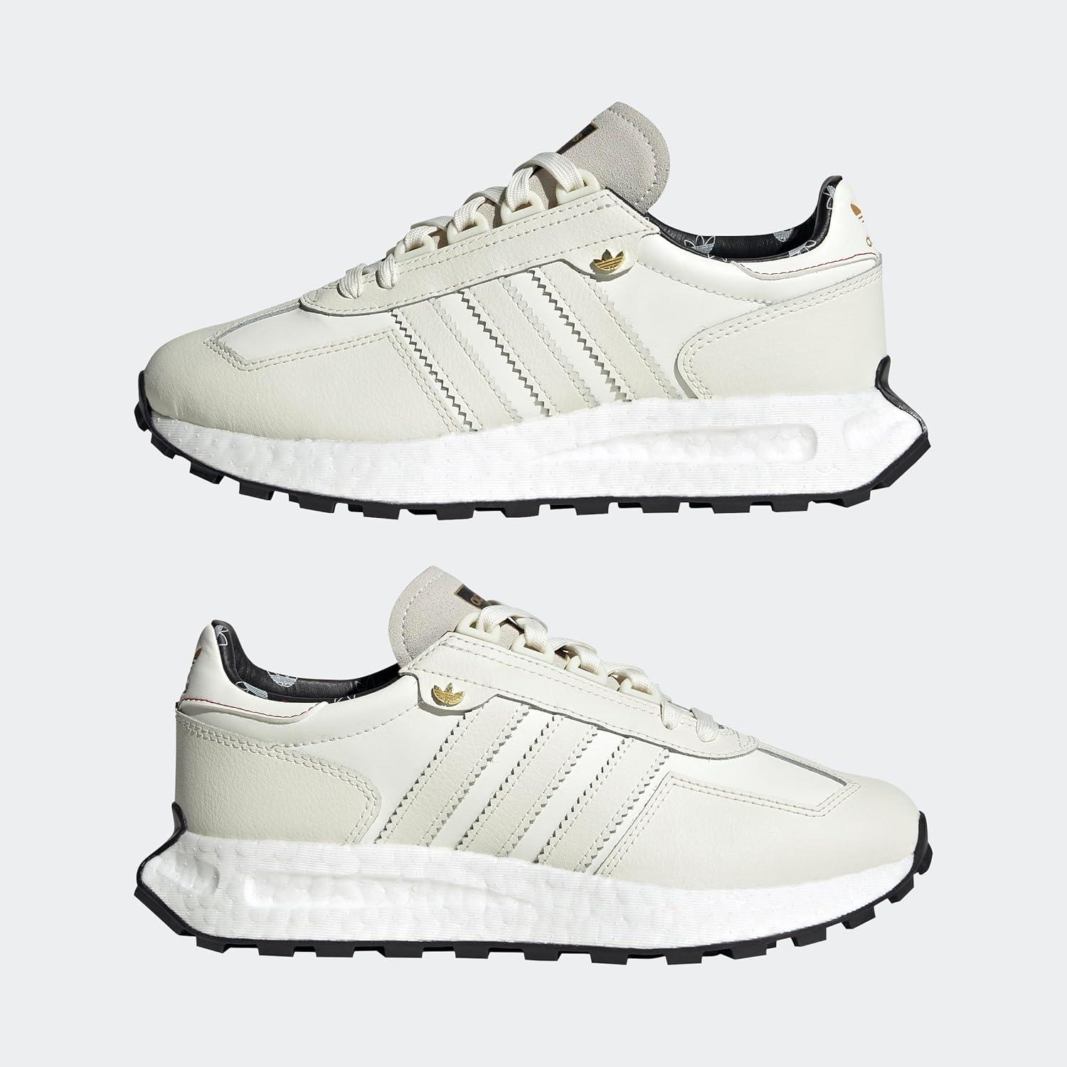 imageadidas Originals Womens Retropy E5 SneakerOff WhiteOff WhiteGold Metallic