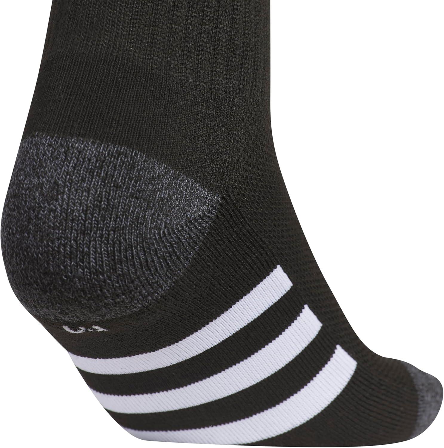 imageadidas Unisex Youth Athletic Cushioned 6Pack Crew Socks Kids for Sports Durable ampamp BreathableBlackOnix GreyWhite