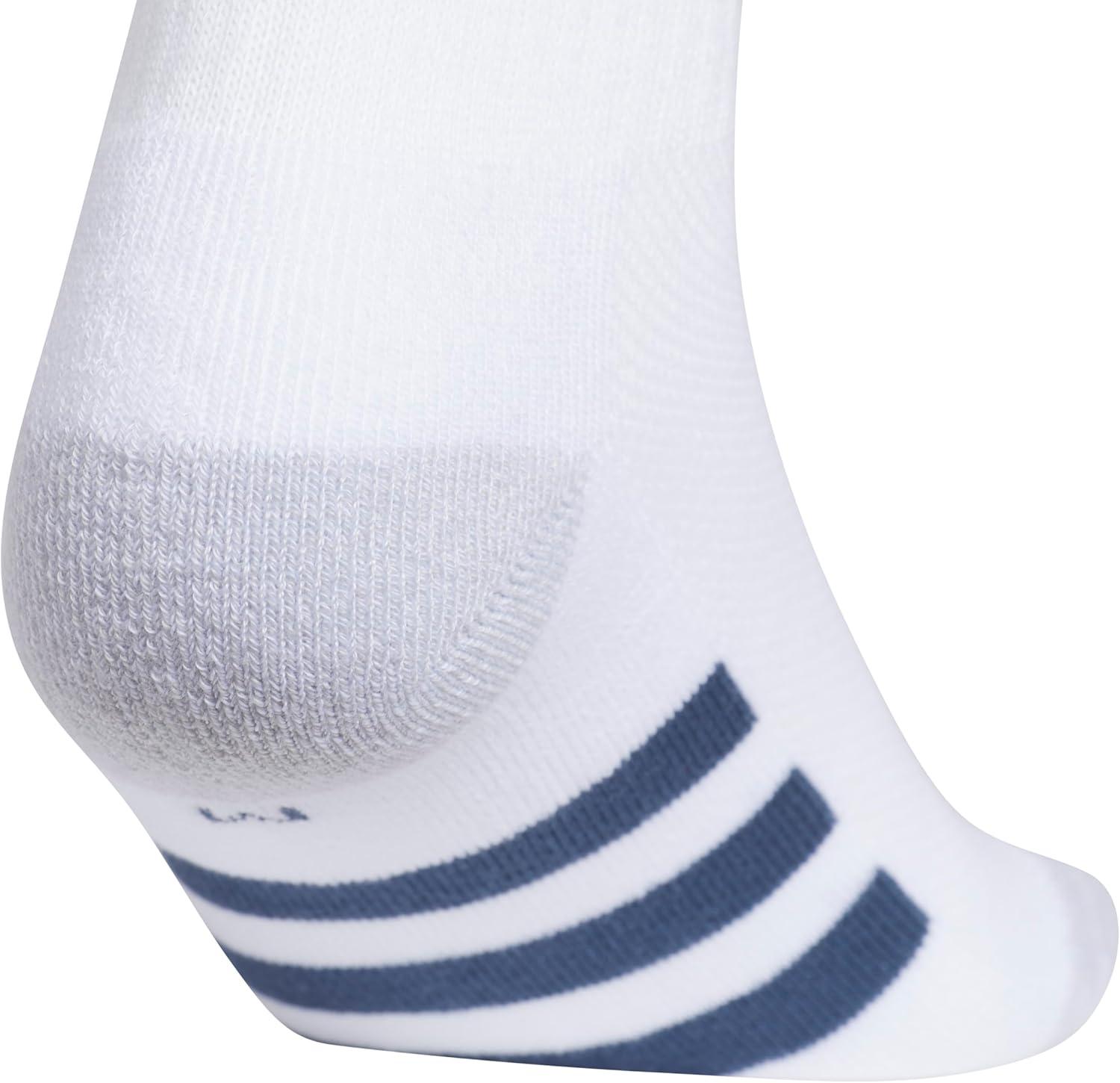 imageadidas Unisex Youth Athletic Cushioned 6Pack Crew Socks Kids for Sports Durable ampamp BreathableWhitePure Teal GreenMineral Blue