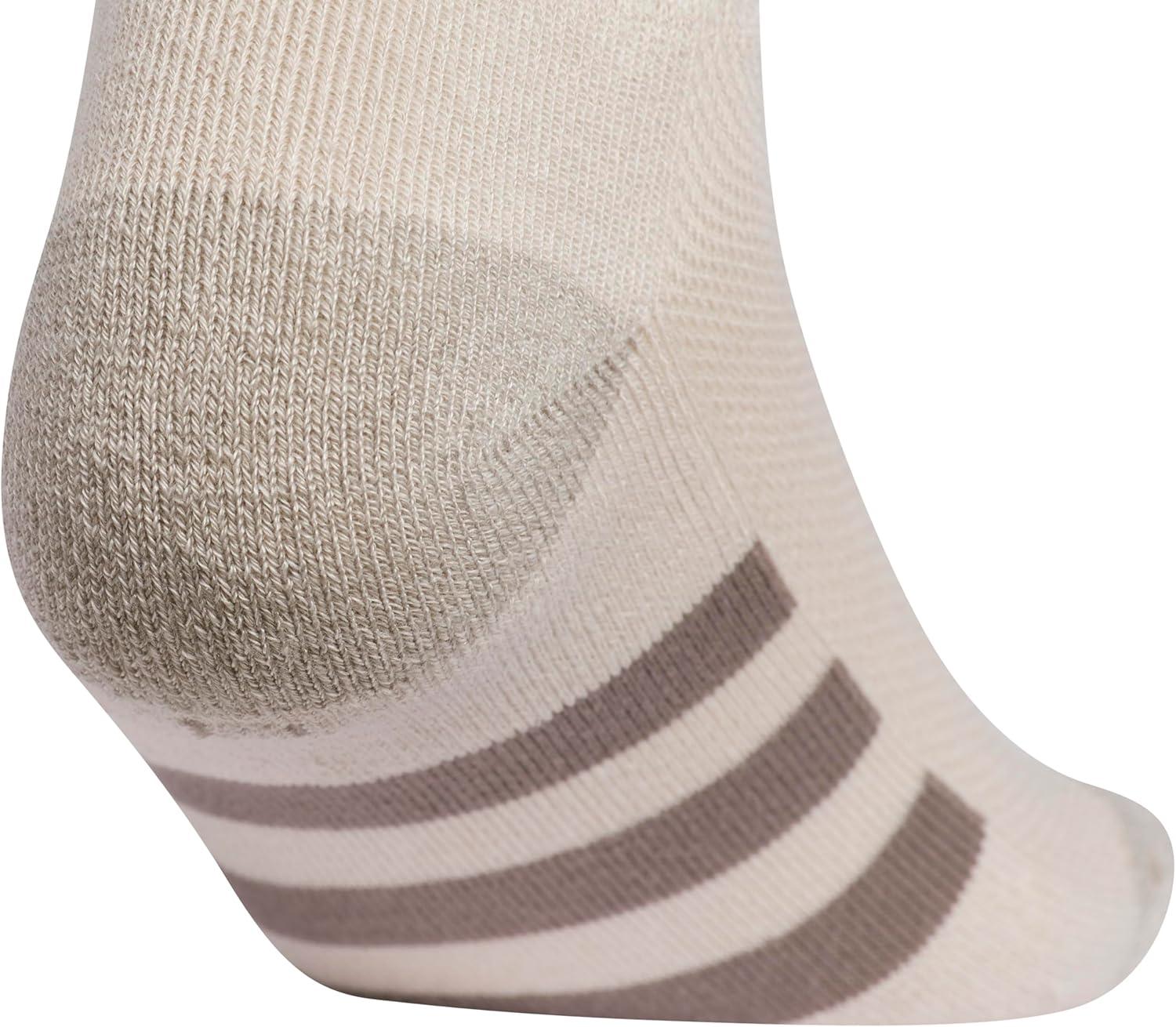 imageadidas Unisex Youth Athletic Cushioned 6Pack Crew Socks Kids for Sports Durable ampamp BreathableWonder BeigeCool Light HeatherEarth Strata Brown