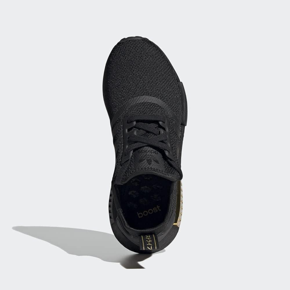 imageadidas Womens NMD R1 ShoeBlackBlackGold Metallic