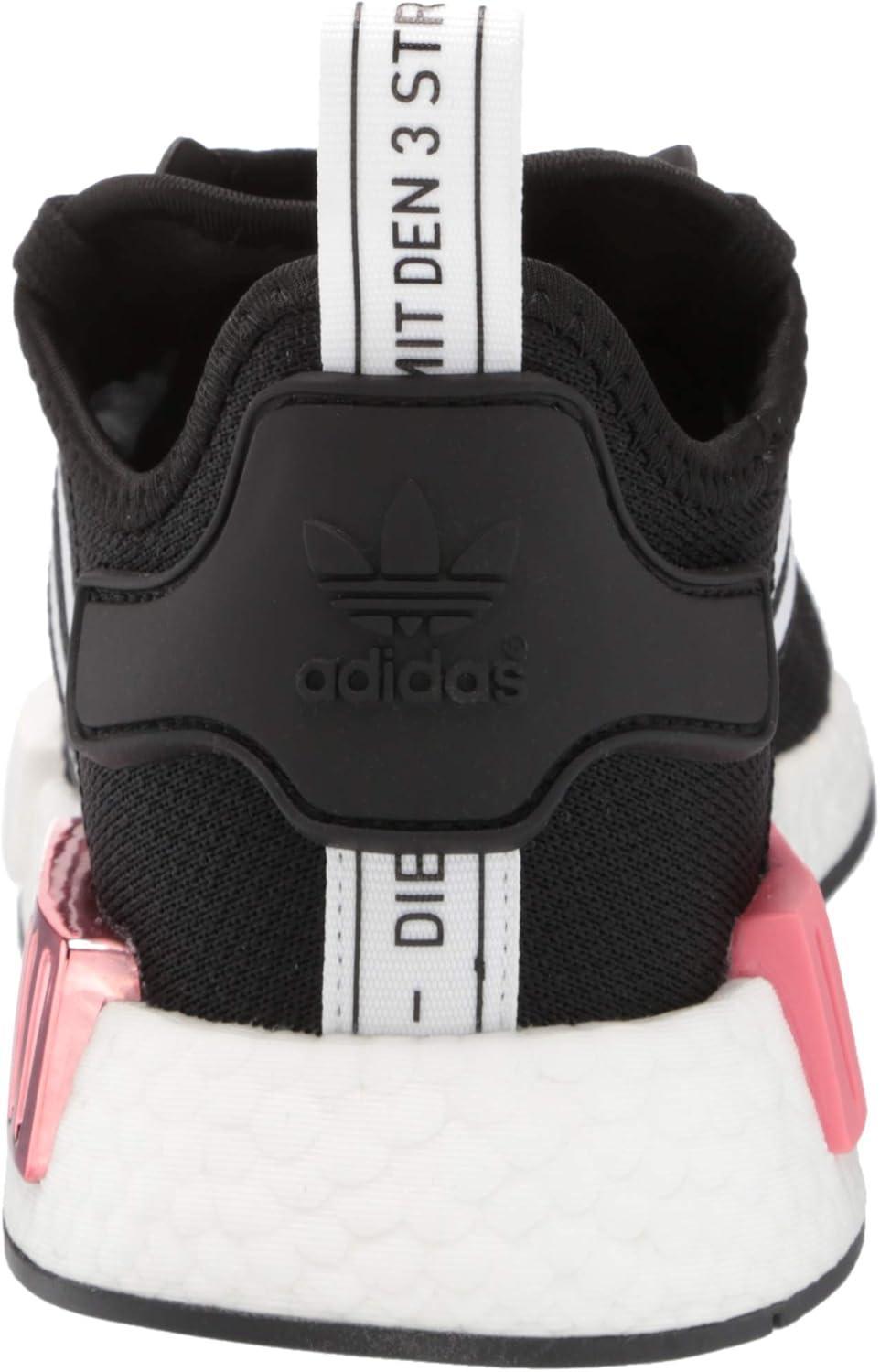 imageadidas Womens NMD R1 ShoeBlackWhiteHazy Rose