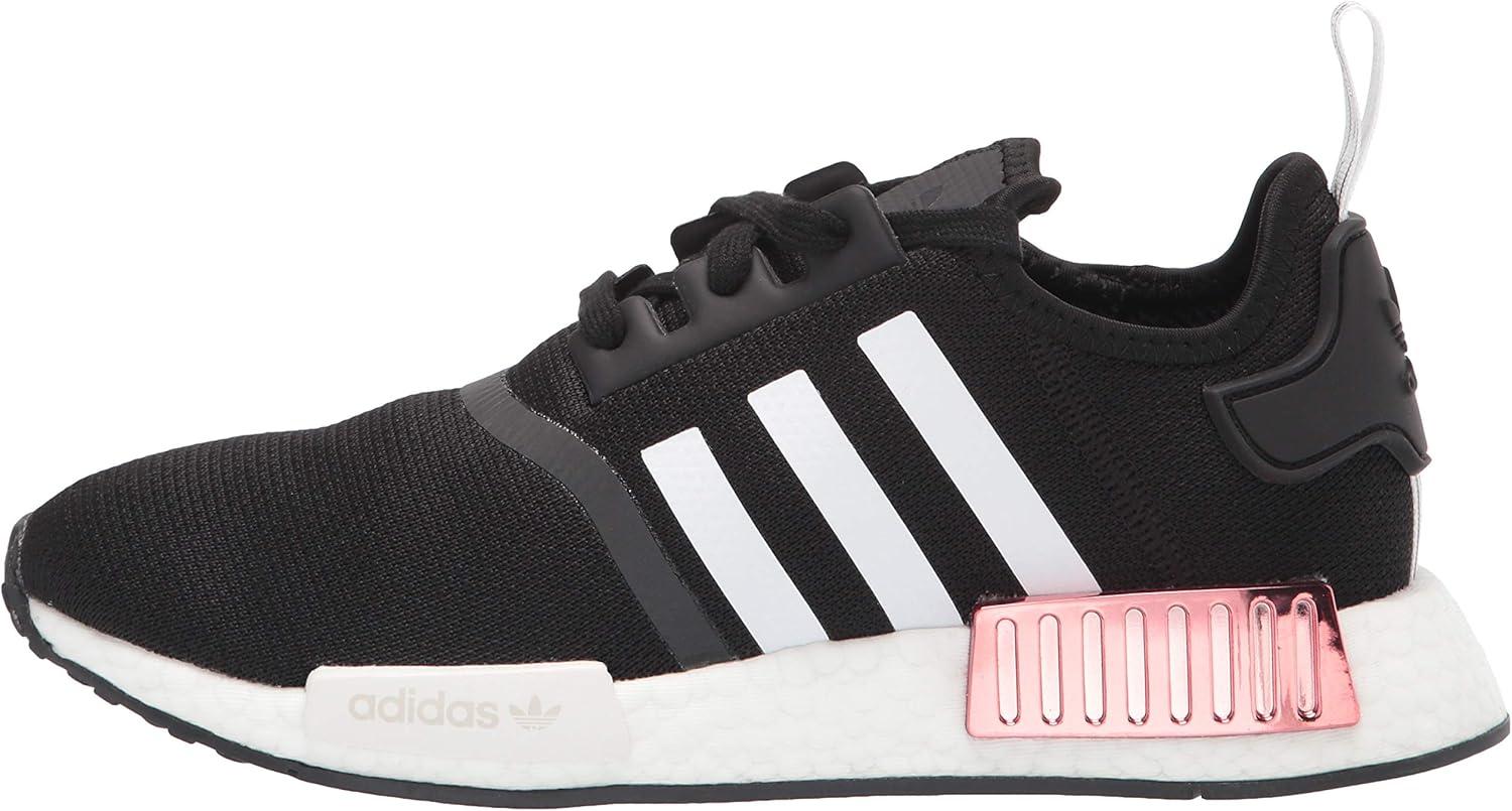 imageadidas Womens NMD R1 ShoeBlackWhiteHazy Rose