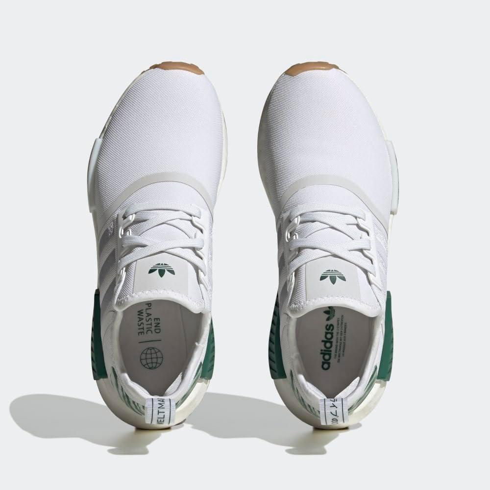 imageadidas Womens NMD R1 ShoeWhiteForest Green