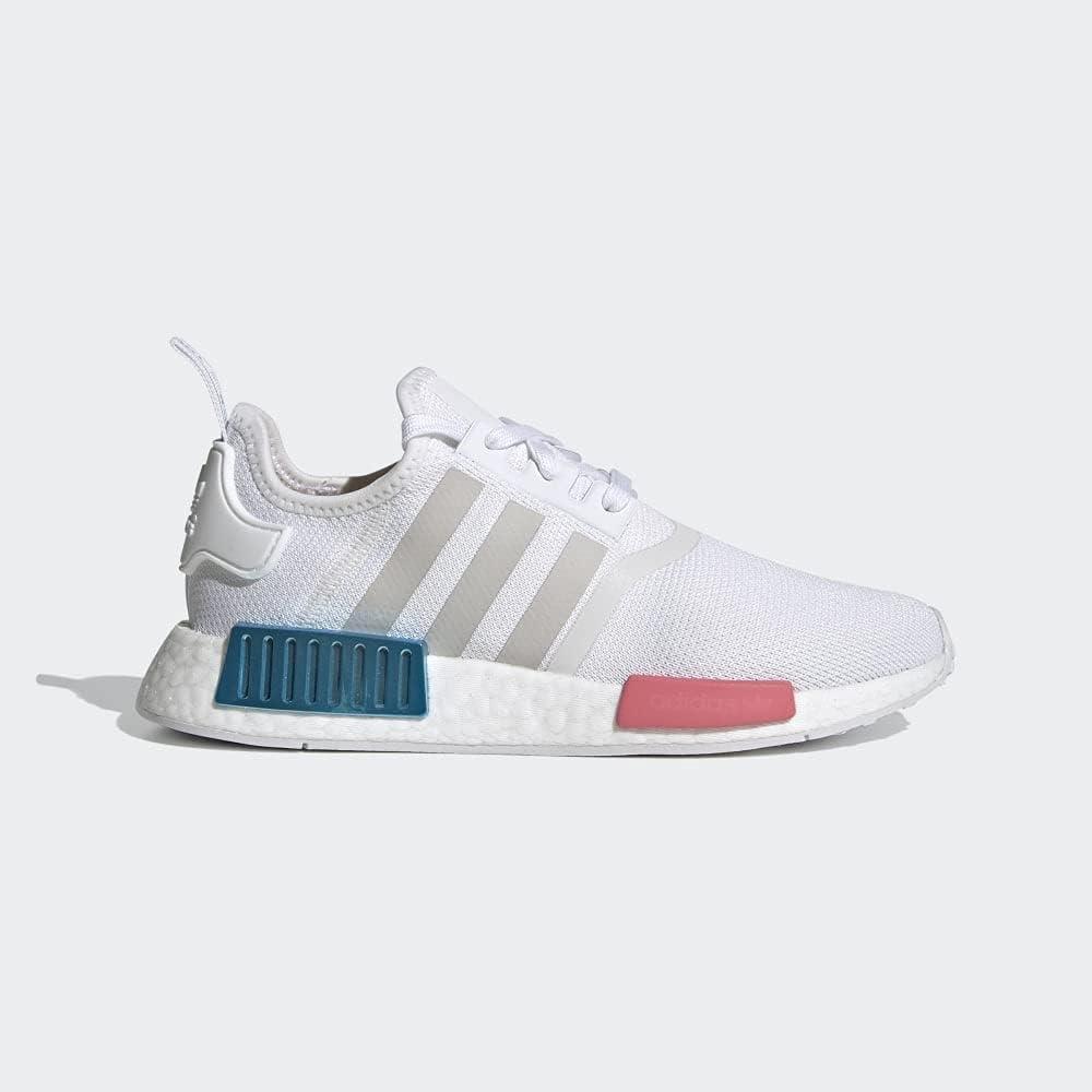imageadidas Womens NMD R1 ShoeWhiteGreyHazy Rose