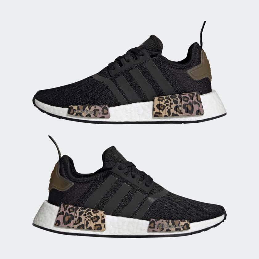 imageadidas Womens NMDr1 SneakerBlackBlackWild Brown