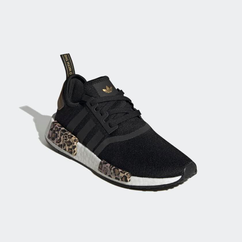 imageadidas Womens NMDr1 SneakerBlackBlackWild Brown