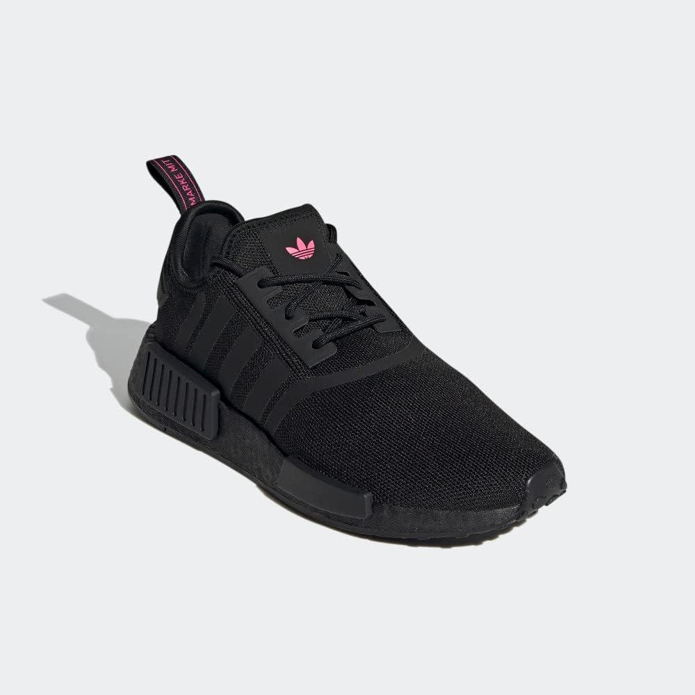 imageadidas Womens NMDr1 SneakerCore BlackCore BlackSolar Pink