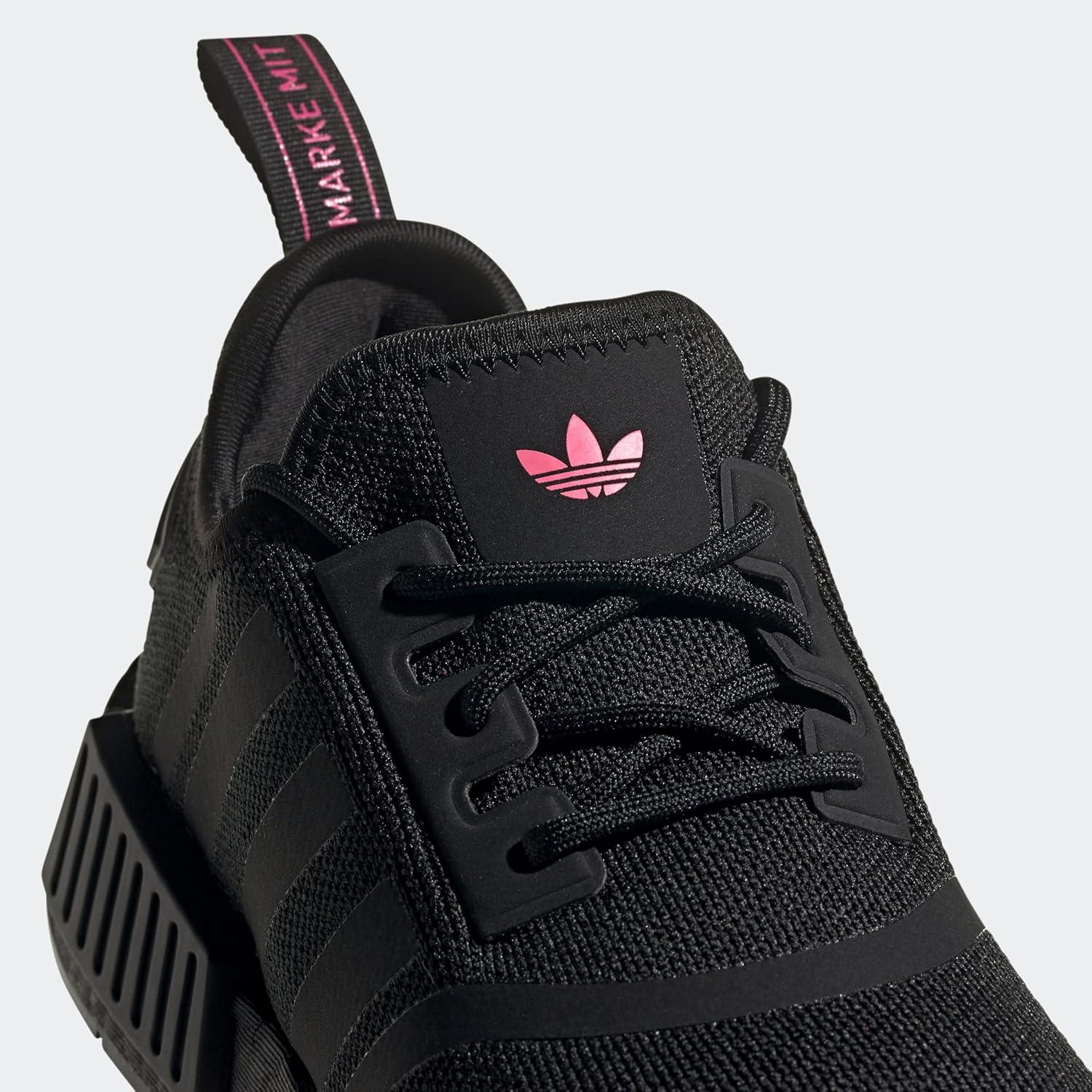 imageadidas Womens NMDr1 SneakerCore BlackCore BlackSolar Pink