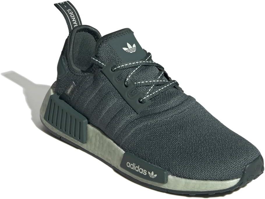 imageadidas Womens NMDr1 SneakerLinen GreenMineral GreenWhite
