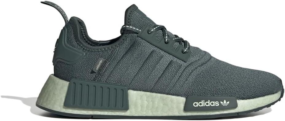 imageadidas Womens NMDr1 SneakerLinen GreenMineral GreenWhite